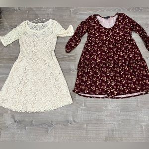 Mid Length dresses with sleeves size 6/M